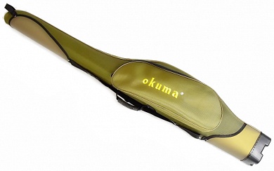 Чехол жёсткий Okuma 135 см на 2 отделения с карманом 