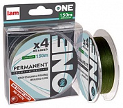 Шнур "I am № One" Permanent x4 Green color 150m  0.12mm 