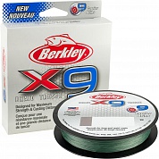 Шнур Berkley X9 Braid Low-Vis Green 150m 0.17mm
