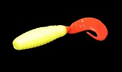 Приманка Allvega Flutter Tail Grub 5.5см #Solid yellow RT