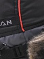 Шапка ушанка Huntsman Siberia цвет Серый/Чёрный размер 58-60 ткань Breathable мех Волк