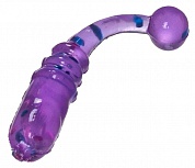 Приманка ZUB Klop 19мм 0,1гр #610 фиолетовый с блёстками