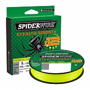 Шнур Spiderwire Stealth Smooth x12 Hi-Vis Yellow 150m 0.11mm