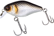 Воблер Jackall Chubby 41F SR Silent #UV Mat Silver & Black