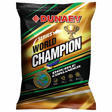 Прикормка Dunaev World Champion 1кг Double Coriander