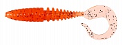 Приманка ZUB Twist 75мм 2,6гр #250 морковный с блёстками