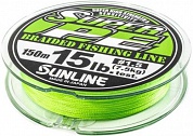 Шнур Sunline New Super PE x4 Light Green 150m #0.4