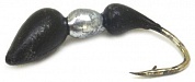 Мормышка Levsha NN Муравей-жнец (Messor) d2,7мм 0,3гр чёрно-серебристый