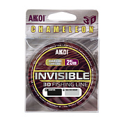 Леска Akkoi Invisible 3D Chameleon 25m 0.12mm