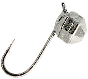 Мормышка Akara Шар с ушком Крупная грань d-5мм 1,05гр #Sil