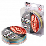 Шнур Akkoi Mask Arcane x4 Multicolor 200m 0,14mm