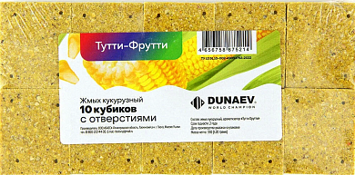 Жмых кукурузный Dunaev Тутти-Фрутти 300гр