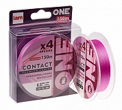 Шнур "I am № One" Contact x4 Pink color 150m #0.6