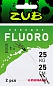 Поводок ZUB Fluorocarbon d-72мм 25см 35кг (2шт)