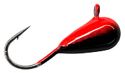 Мормышка Nord Waters Капля с ушком d-4мм 1гр #BR