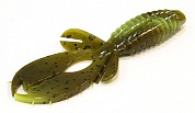 Приманка Big Bite Baits YoMama 3 #Green Pumpkin Chart Swirl