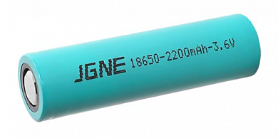 Литиевый аккумулятор JGNE 18650 Li-Ion 2200 mAh