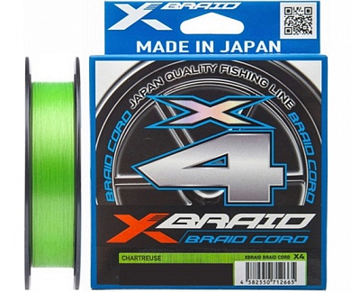 Шнур YGK X-Braid Braid Cord X4 150m #0.4