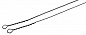 Поводок Раменская струна LeX 25см 0,3мм 9кг (10шт)
