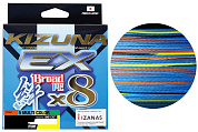Шнур Owner Kizuna EX X8 Broad PE Multi Color 150м 0,12мм #0.8