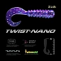 Приманка ZUB Twist-Nano 30мм 0,4гр #610 фиолетовый с блёстками