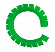 Кембрик Levsha NN сегментированый 0,3/1,2 Зелёный Fluo 0,5м