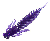 Приманка ZUB Larva 80мм 3гр #610 фиолетовый с блёстками