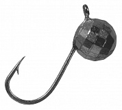 Мормышка DS Fishing Шар фигурный с ушком d-5мм 1,15гр #Чёрный никель