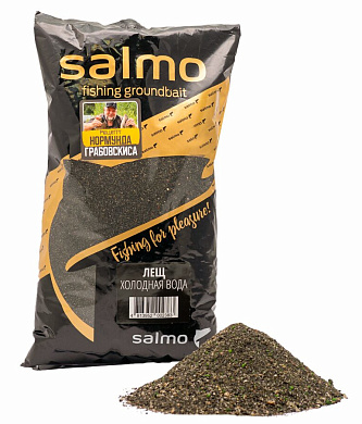 Прикормка Salmo 1кг Лещ Холодная вода рецепт Нормунда Грабовскиса