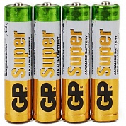 Батарейки GP Super Alkaline AAA 4шт 