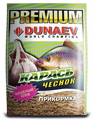 Прикормка Dunaev Premium 1кг Карась Чеснок 