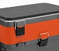 Ящик рыболовный зимний Helios FishBox 19л серый/оранжевый