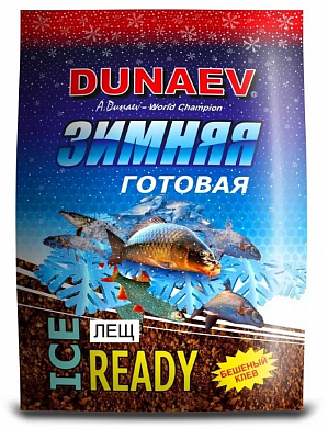 Прикормка зимняя готовая Dunaev 0,5 кг Лещ