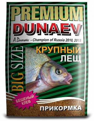 Прикормка Dunaev Premium Лещ Крупный 1кг