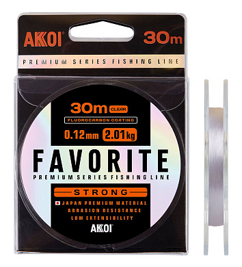 Леска Akkoi Akkoi Favorite Strong 30м 0,14мм 