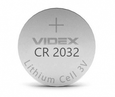Батарейка литиевая Videx CR2032 