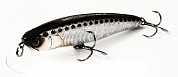 Воблер Jackall Smash Minnow 100SP #HL Silver & Black