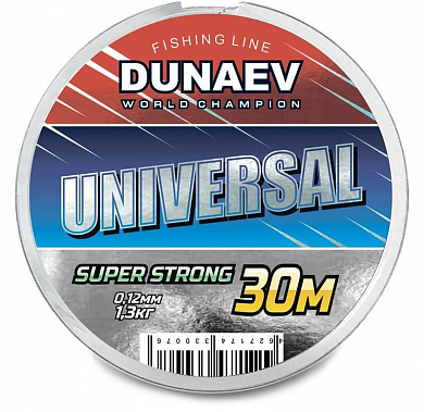 Леска Dunaev Universal 30м 0,12мм