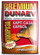 Прикормка Dunaev Premium 1кг Карп-Сазан-Карась "Кукуруза"