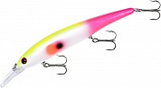 Воблер Bandit Walleye Shallow #OL157 White Yellow/Pink Tail