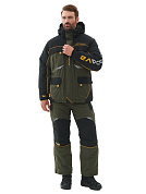 Костюм зимний Huntsman Канада V-2 цвет Хаки/Чёрный ткань Исландия размер 60-62 рост 182-188