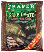 Прикормка Traper Karpiowate Wody Biezace (Река) 2,5кг
