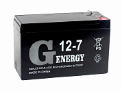 Аккумулятор G-Energy 12-7Ah 