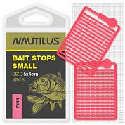 Стопор для бойлов Nautilus Bait Stops Small Pink (2 пластины) 
