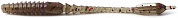 Приманка FishUp ARW Worm 2" #050 Green Pumpkin Brown/Red & Purple