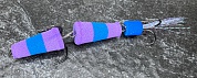 Мандула Lex Premium Classic 80 D16 #фиолетовый/синий/фиолетовый