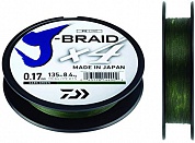 Шнур Daiwa J-Braid x4 Dark Green 135m #1.2