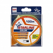 Леска I am Starline Color Fluo Yellow 100m 0,234mm