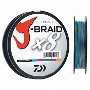 Шнур Daiwa J-Braid x8 Multicolor 300m #2