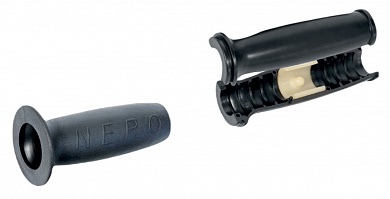 Ремкомплект ручек с резиновой накладкой для ледорубов NERO d-19мм